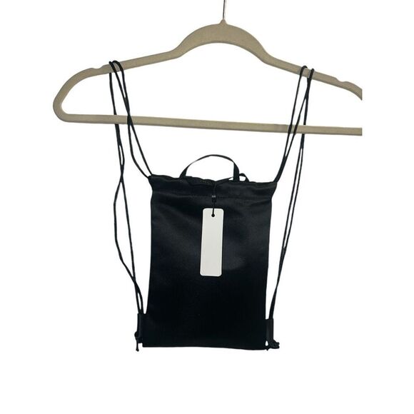 ✨Rag & Bone Recycled Satin Small Black Backpack✨ - Picture 2 of 6